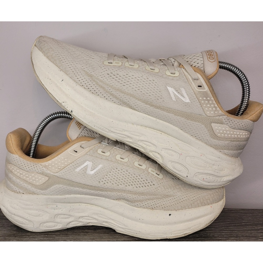 New Balance Fresh Foam X 1080 v13 Women's Size 8.5 B Running Shoes Cream Beige